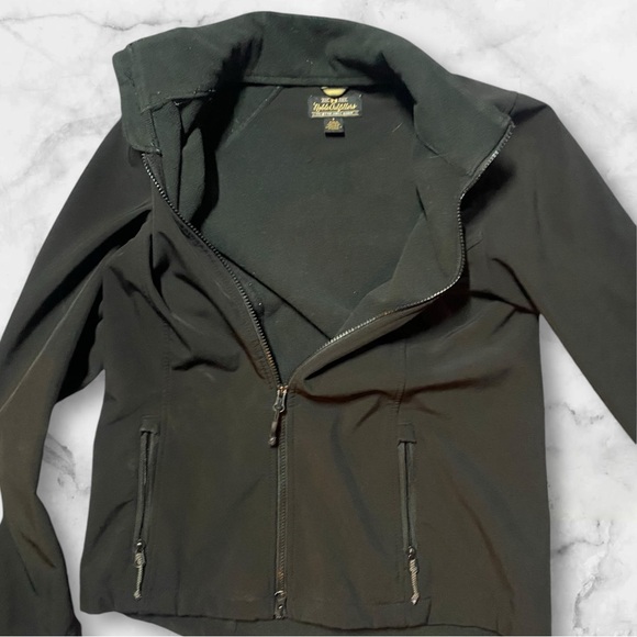 NOBLE S weather proof zip up basic black - Picture 3 of 6